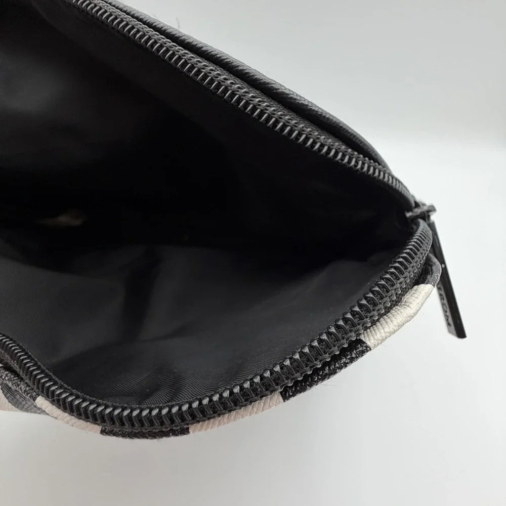Travel Makeup Bag‎ Zip Cosmetic Pouch Striped Embroidered Floral Nordstrom